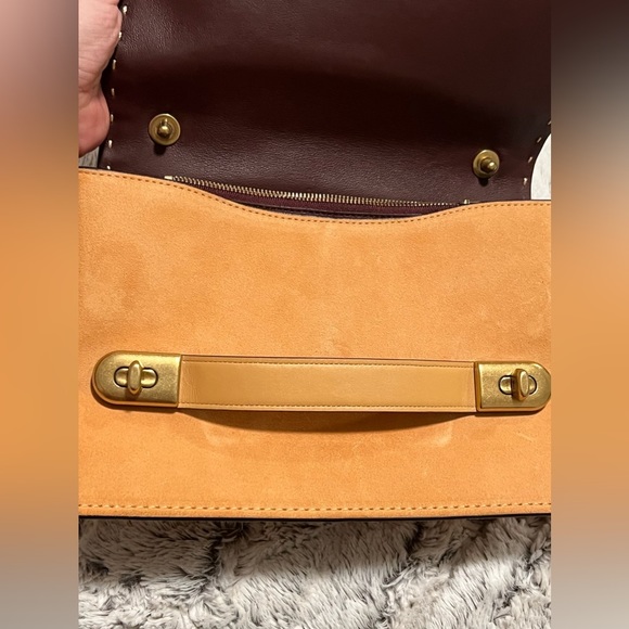 Coach 1941 Swagger Chain Crossbody Bag Camel Color - Picture 4 of 16